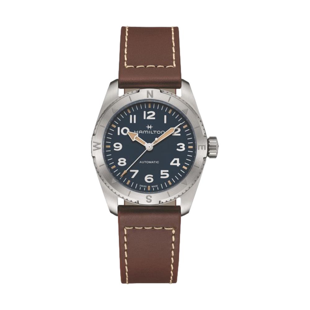 Hamilton Khaki Field Expedition 37mm - Blue on Strap